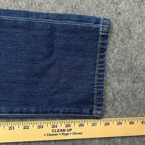 Current/Elliott The Original Straight Jeans Women's Size 27 Button Fly Denim - Picture 10 of 12